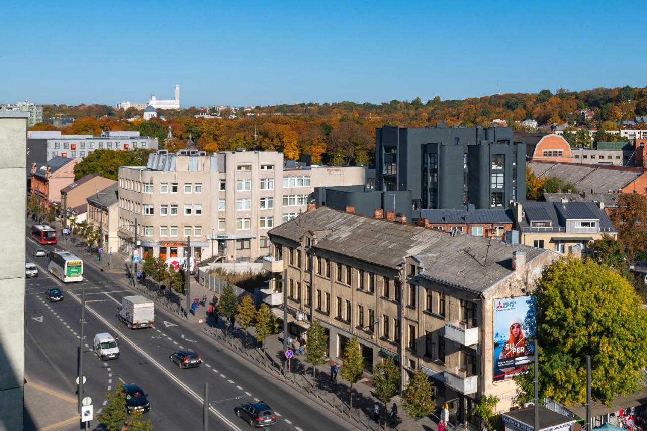 Panoramic City Centre Apartment By Polo Apartments Kaunas Eksteriør bilde