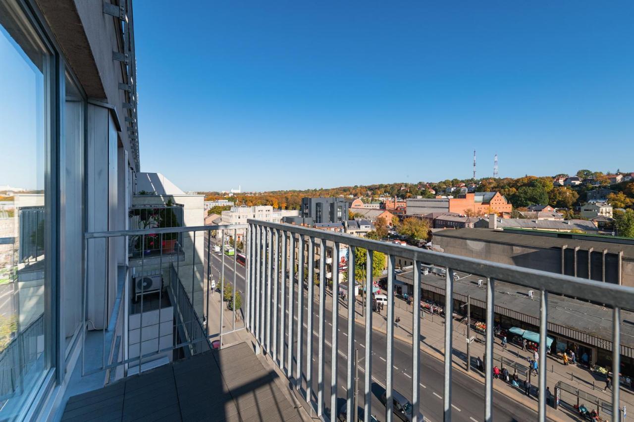 Panoramic City Centre Apartment By Polo Apartments Kaunas Eksteriør bilde