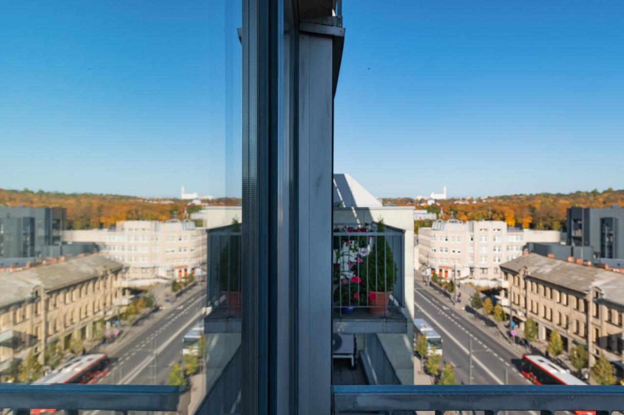 Panoramic City Centre Apartment By Polo Apartments Kaunas Eksteriør bilde