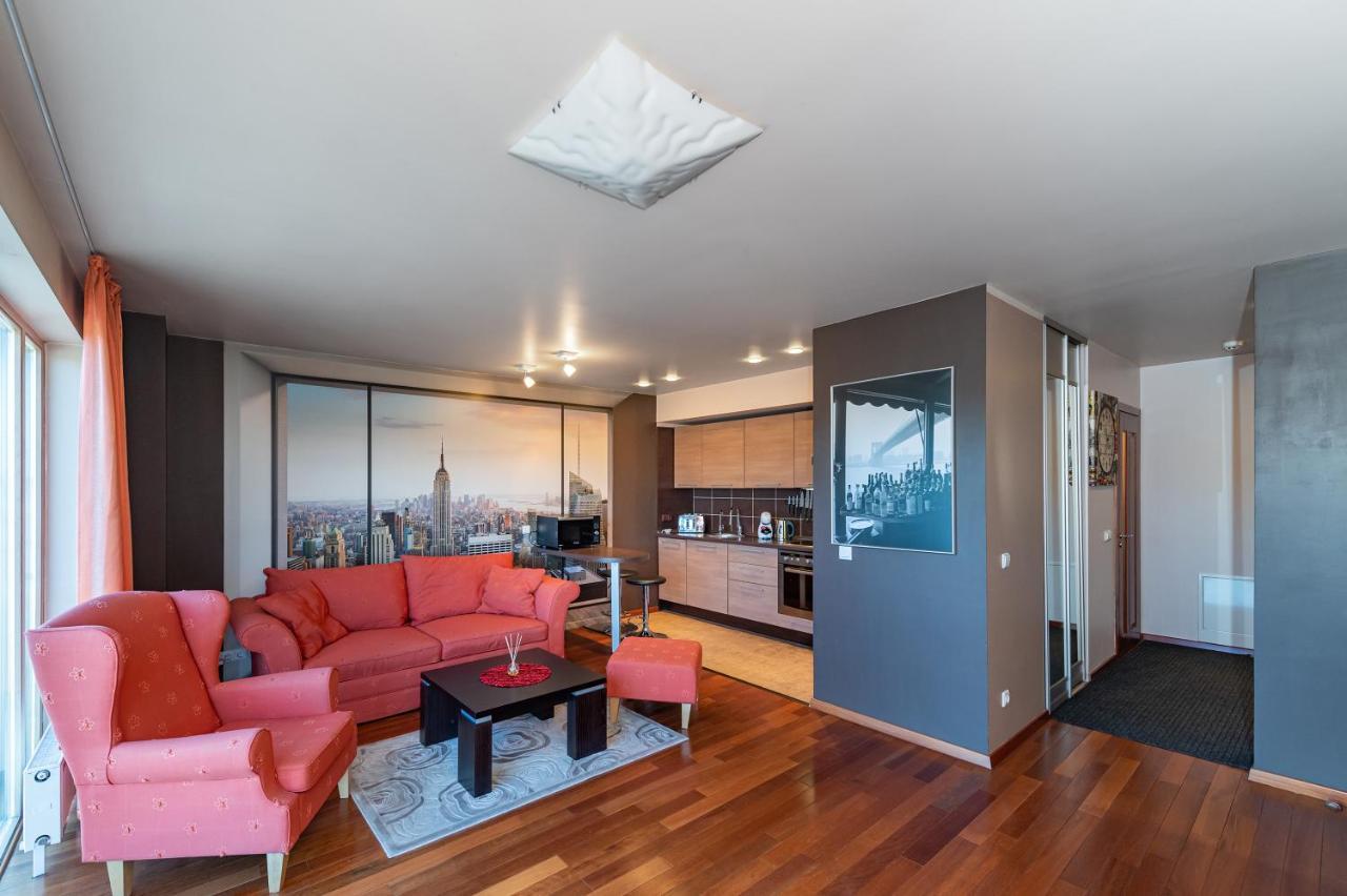 Panoramic City Centre Apartment By Polo Apartments Kaunas Eksteriør bilde
